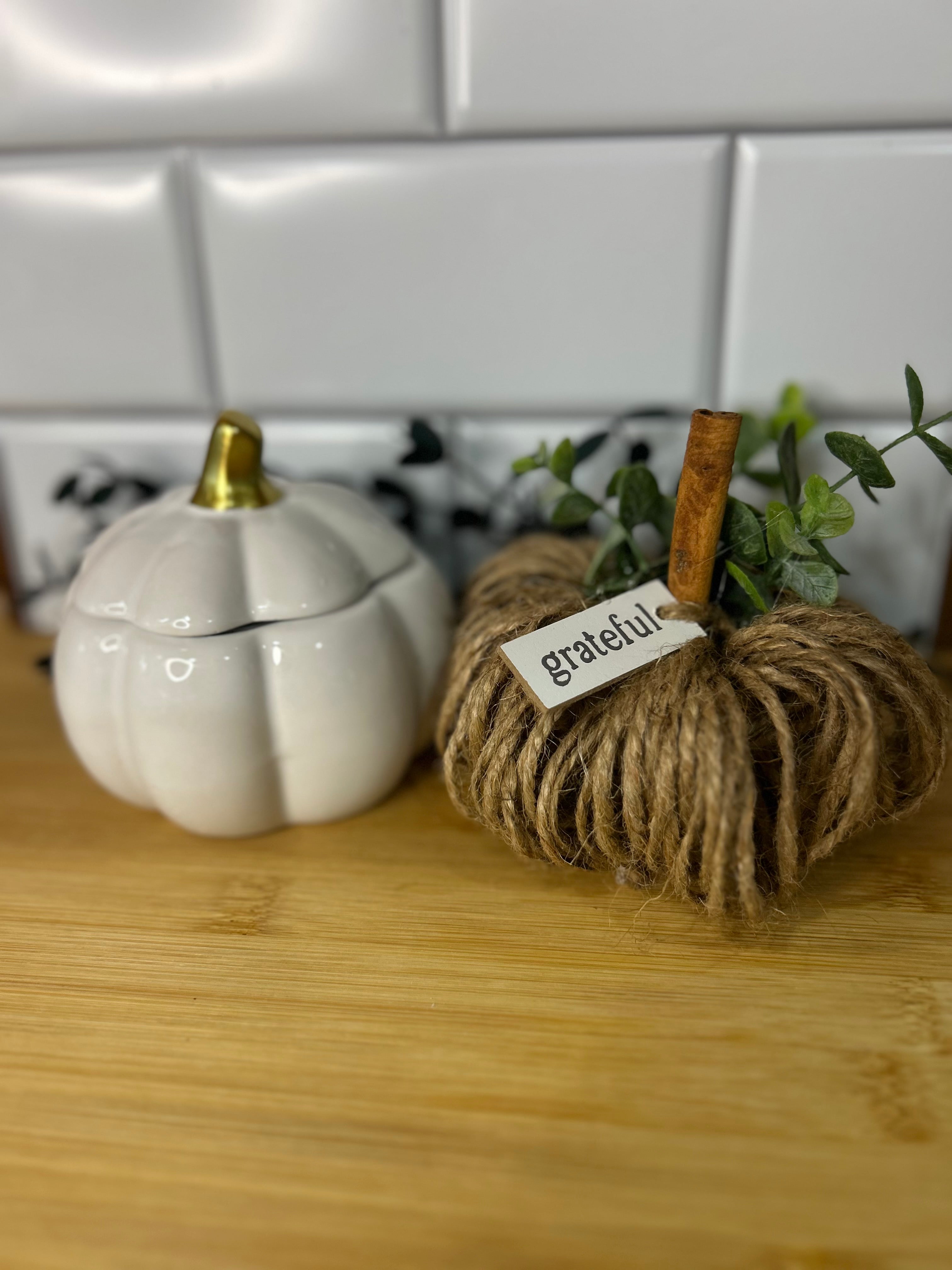 Fall Pumpkin Candles