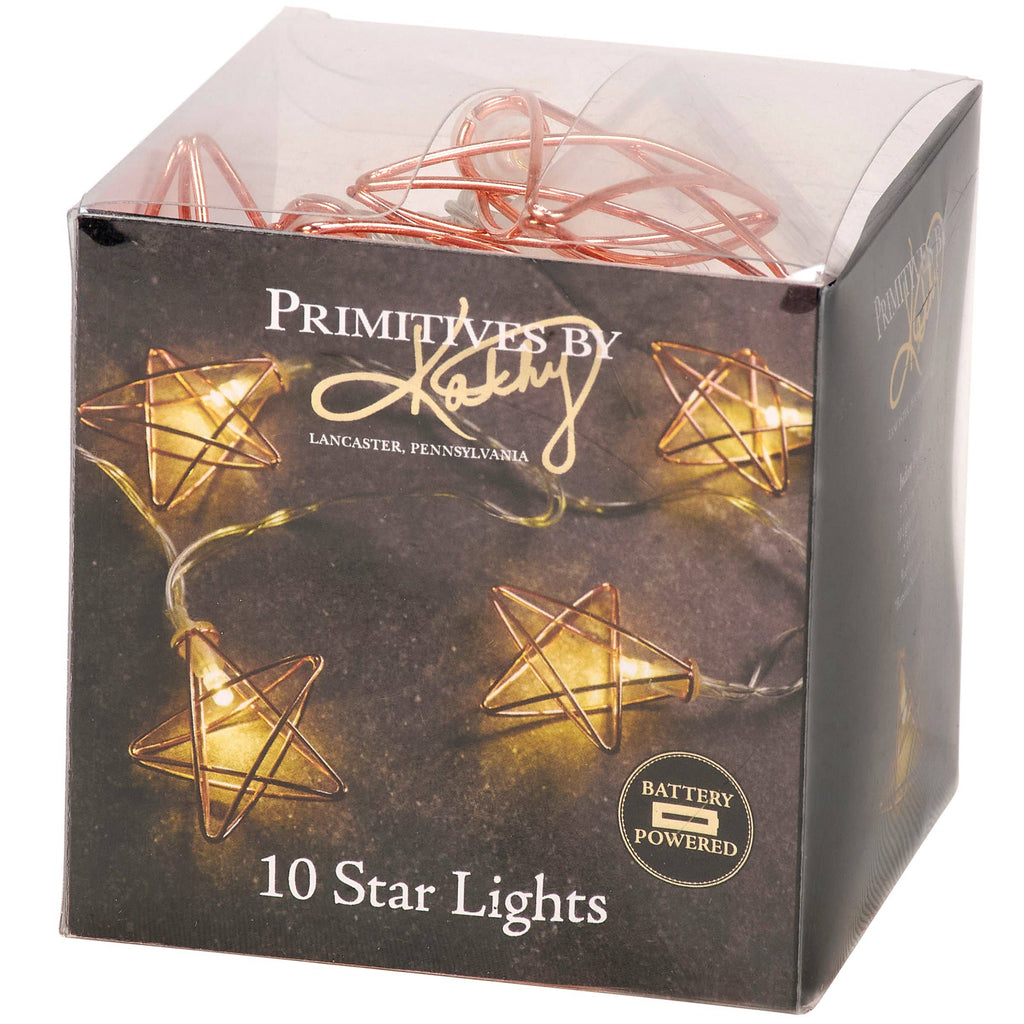 Metal Stars String Lights