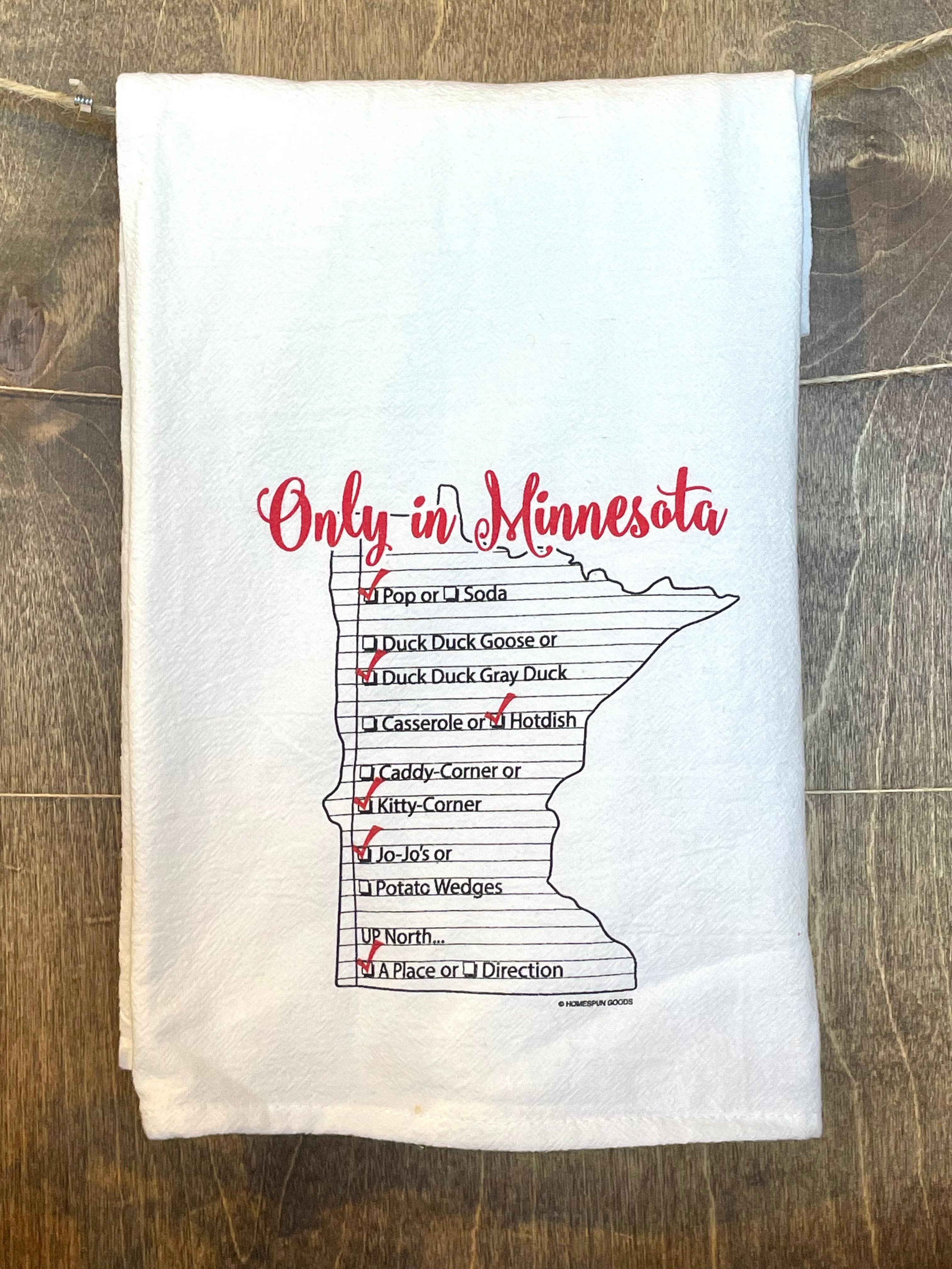 Flour Sack Towel - Only in MN