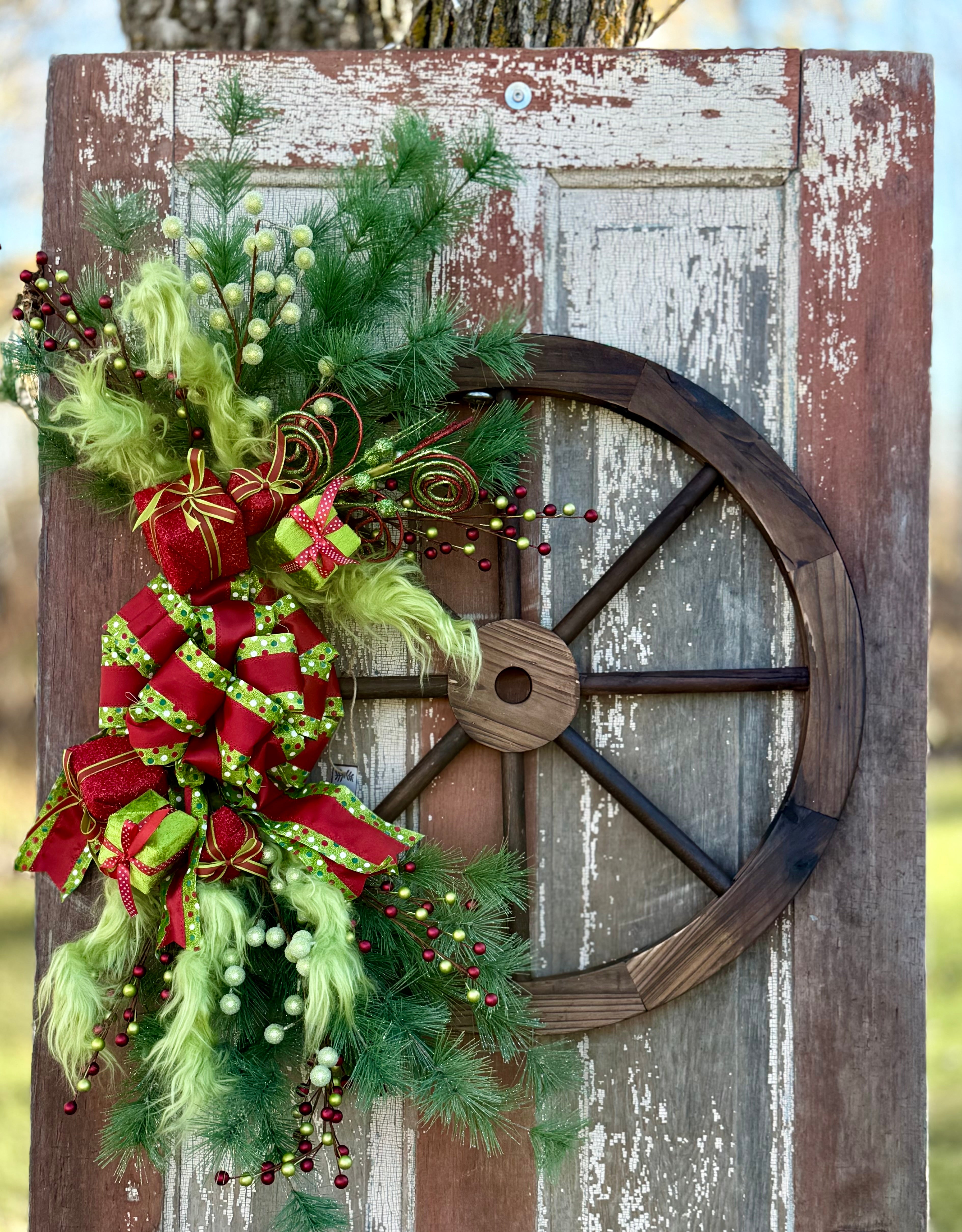 Grinch-mas Wreath