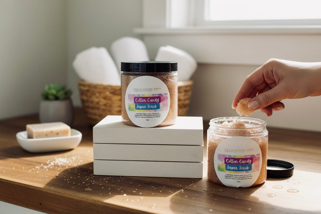 Cotton Candy Sugar Scrub