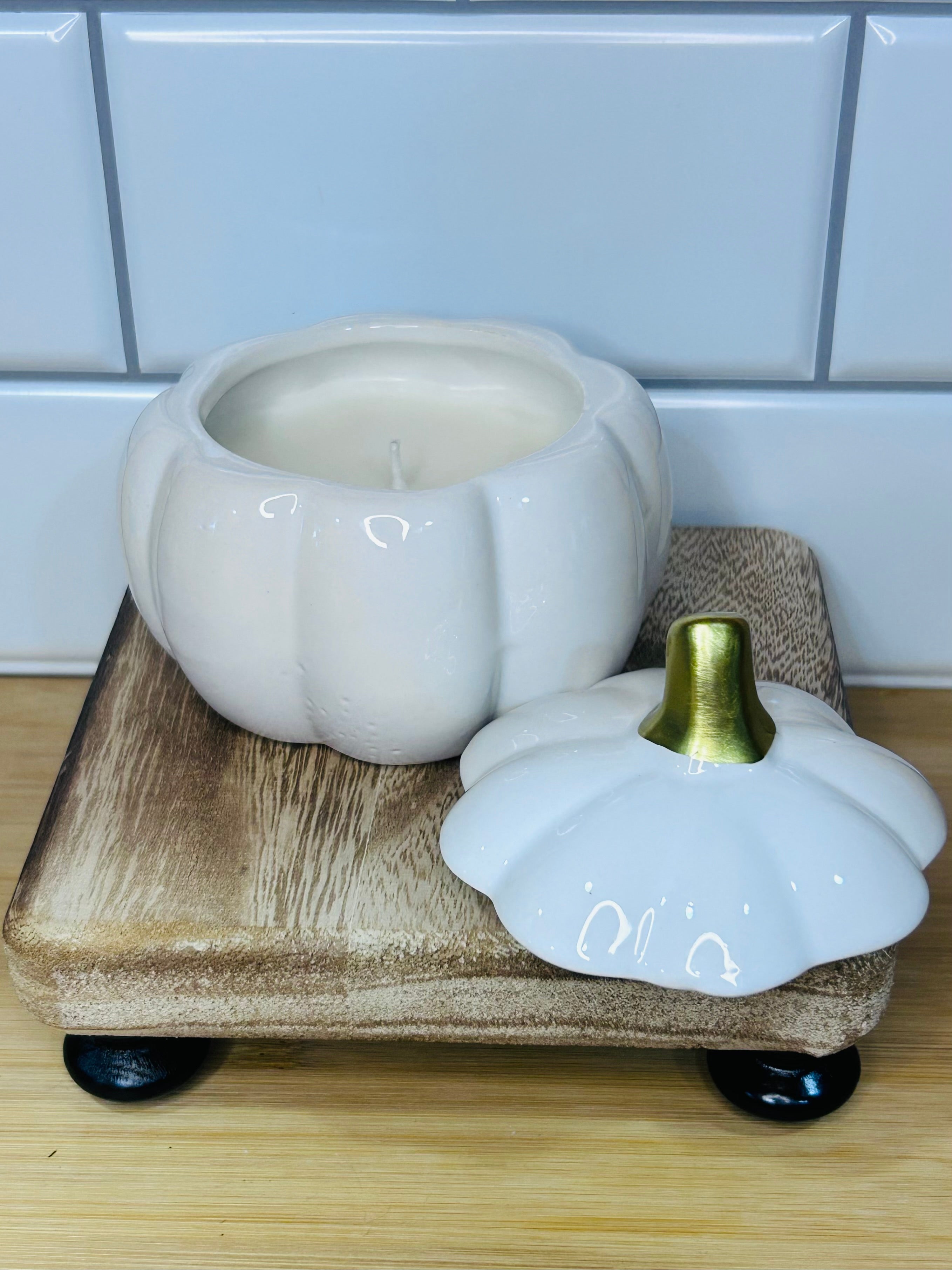 Fall Pumpkin Candles