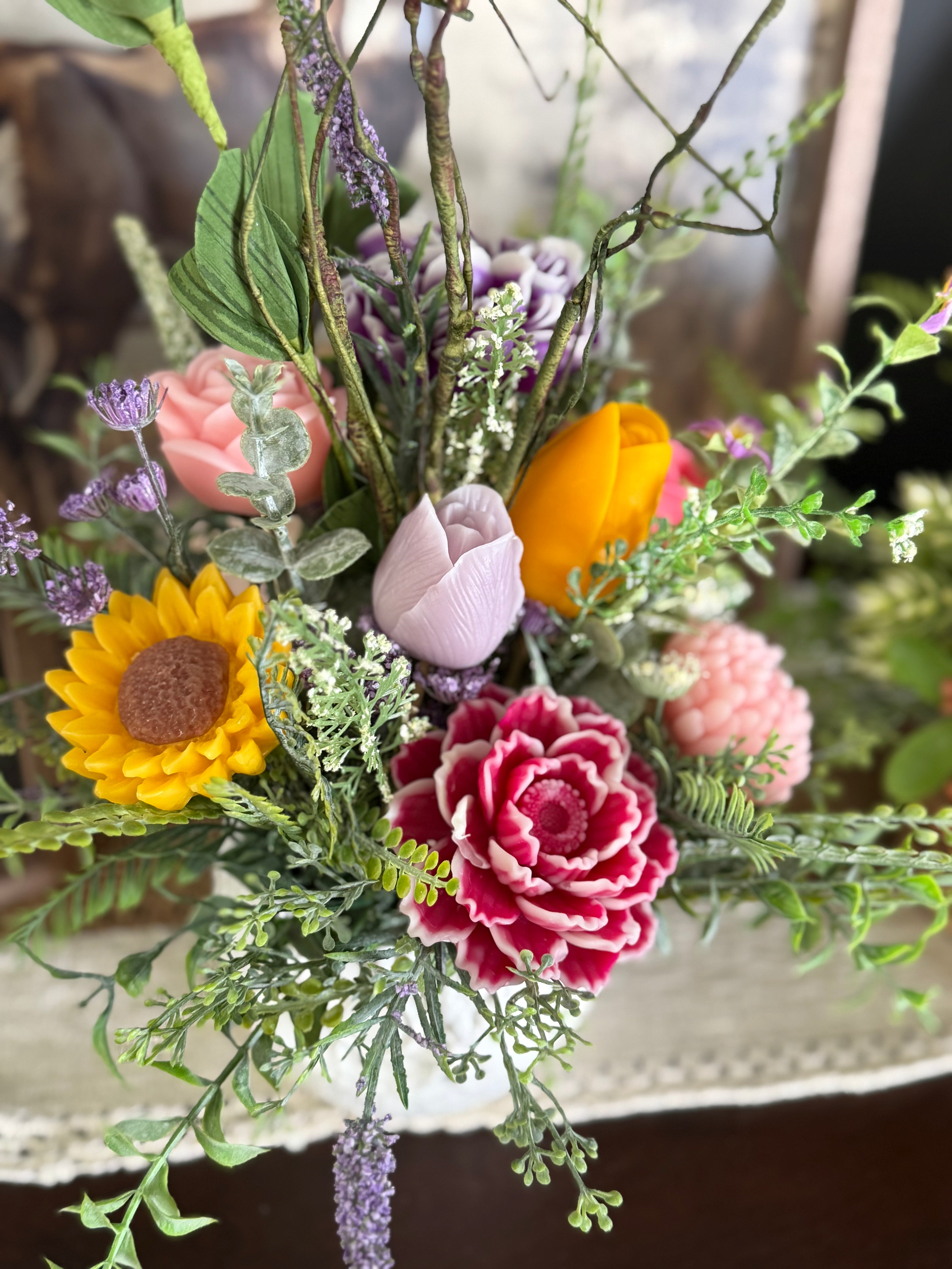 Owl You Need is Jesus, Everlasting Floral Arrangement