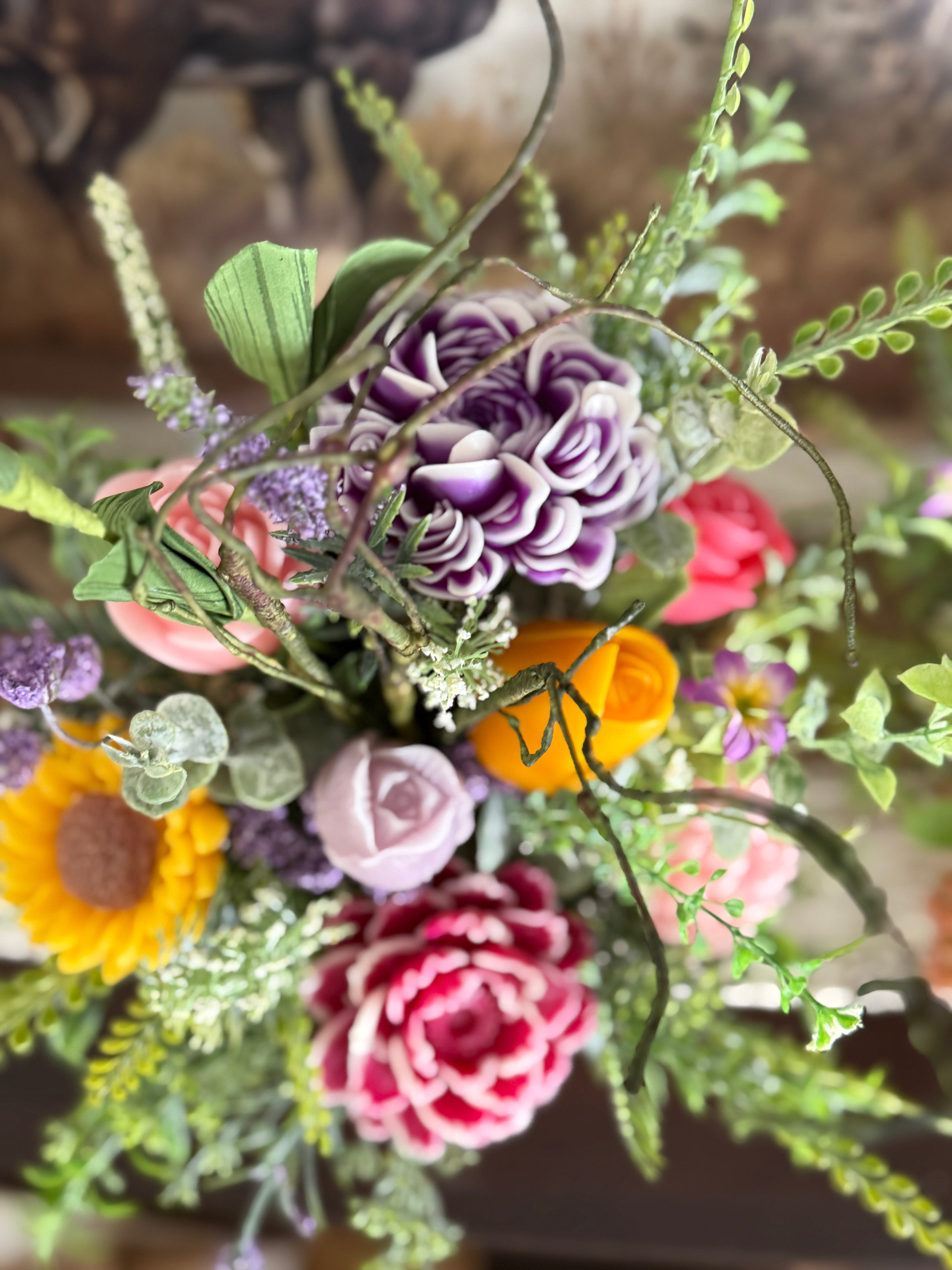 Owl You Need is Jesus, Everlasting Floral Arrangement