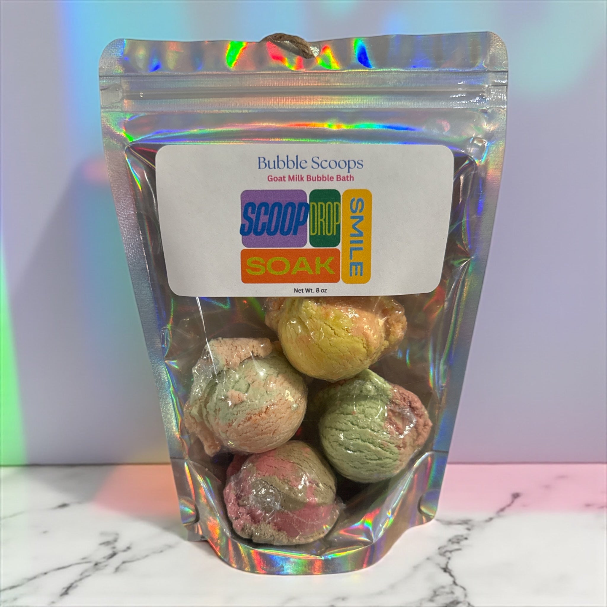 Bubble Scoops - Goat Milk Bubble Bath