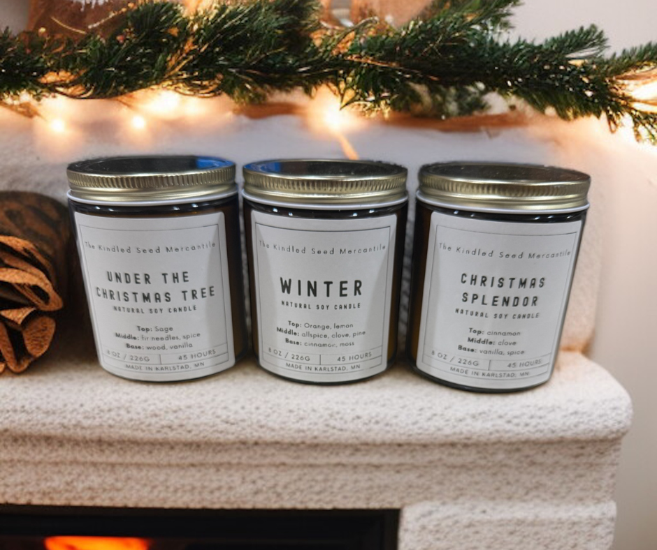 Christmas Spirit Candles