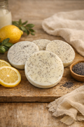 Lemon Poppyseed Goat Milk & Tallow Soap