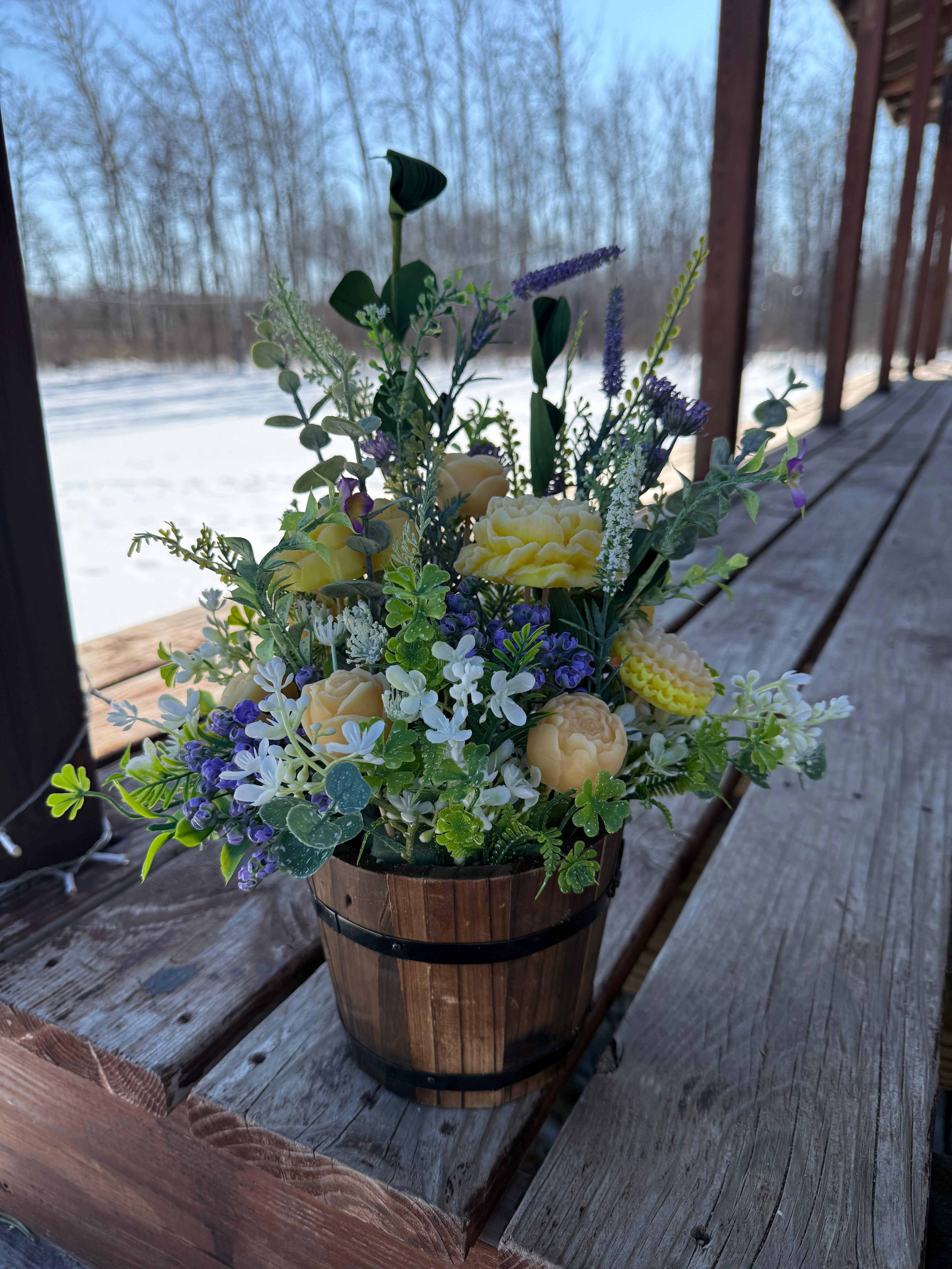 $60 Everlasting Floral Arrangement