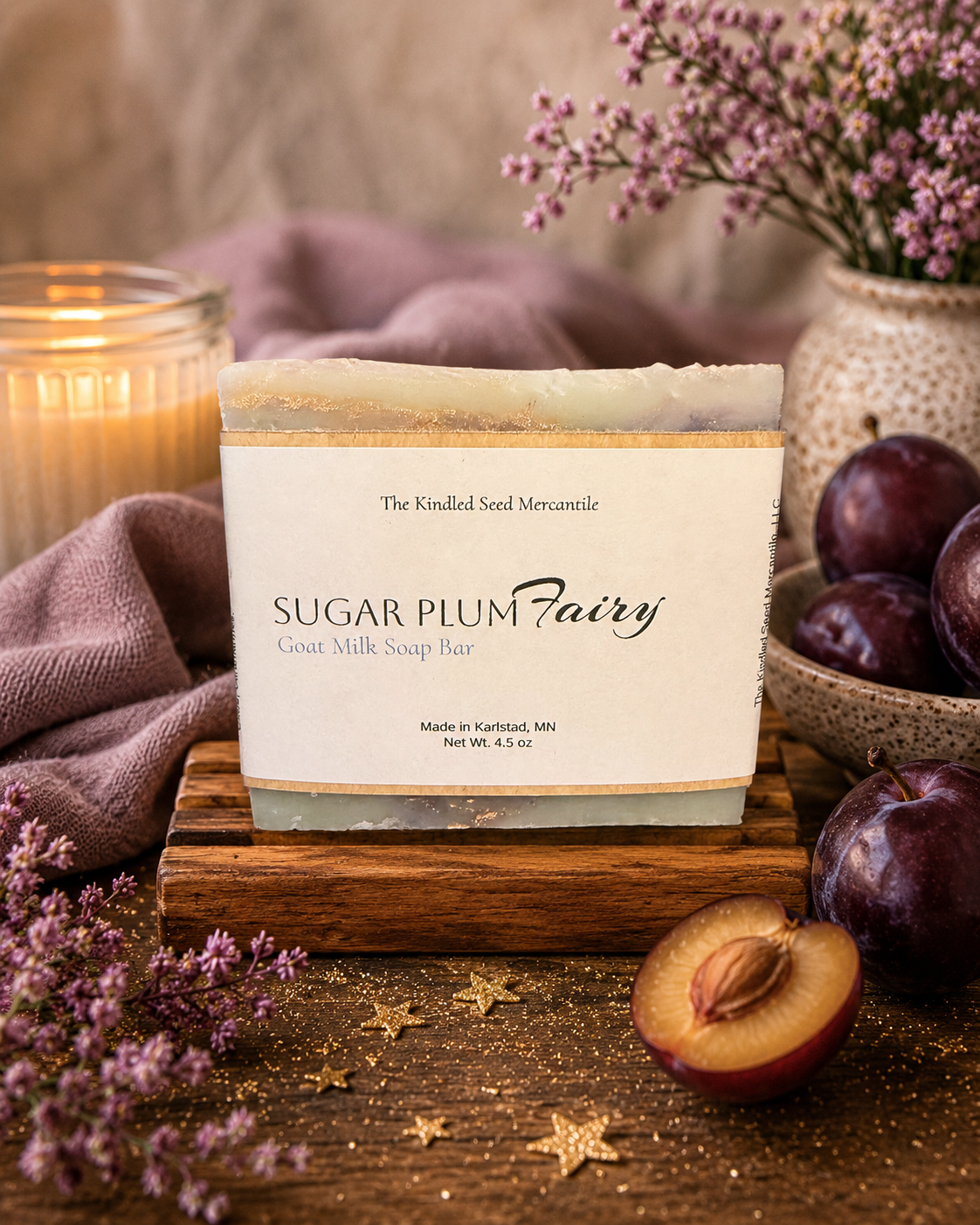 Sugar Plum Fairy Goat Milk Soap
