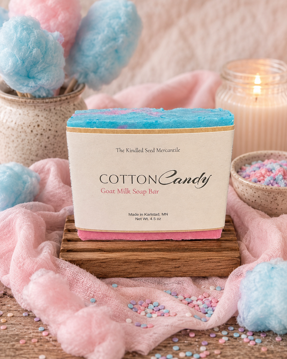 Cotton Candy Goat Milk Soap