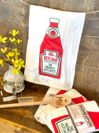 Flour Sack Towel - Ketchup Midwest Hotsauce